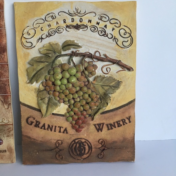 Wine Wall Art by Tre Sorrelle Grapes, winery, wine bottle French, Chardonnay - Picture 10 of 16